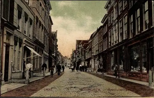 Ak Gorinchem Südholland Niederlande, Gasthuisstraat