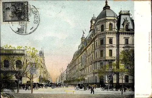 Ak Buenos Aires Argentinien, Straßenteil