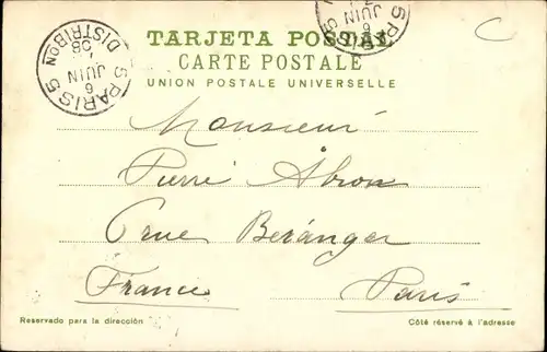 Ak Buenos Aires Argentinien, Straßenteil