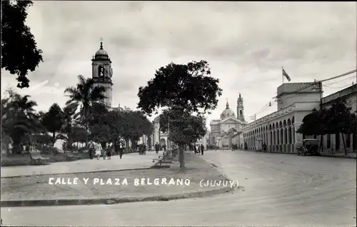 Argentinischer Ak Belgrano, Straßenpartie