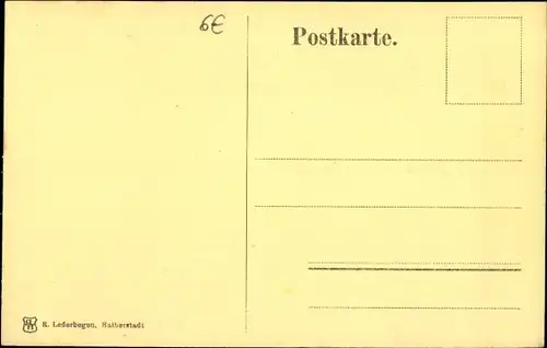 Ak Goslar in Niedersachsen, Partie an der Neuen Straße, Fachwerkhäuser