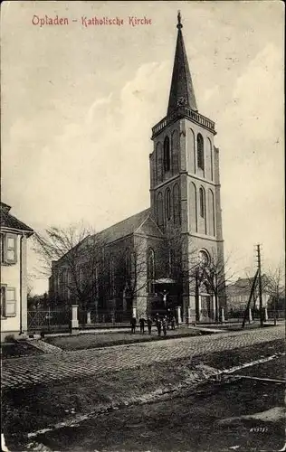 Ak Opladen Leverkusen im Rheinland, Katholische Kirche