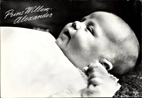Ak Prinz Willem Alexander als Baby, 1967