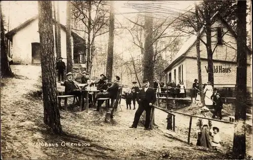 Foto Ak Ottensoos in Mittelfranken, Gasthaus Waldhaus
