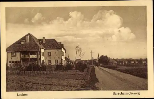 Ak Lochem Gelderland, Barschemscheweg