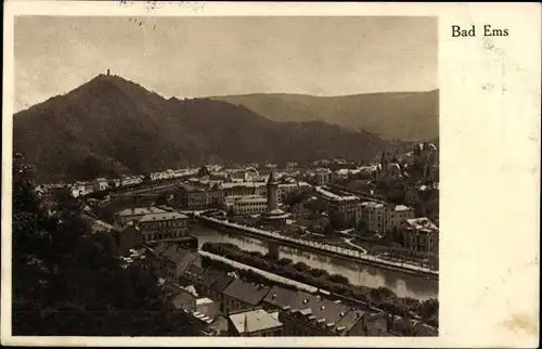 10 alte Ak Bad Ems im Rhein Lahn Kreis, diverse Ansichten