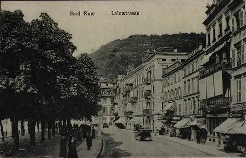 Ak Bad Ems an der Lahn, Lahnstraße