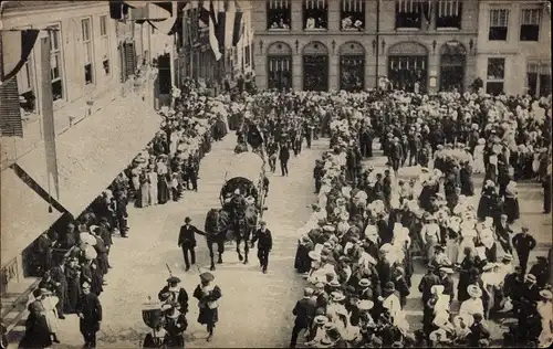 Ak Goes Zeeland Niederlande, Koninklijk bezoek September 1907