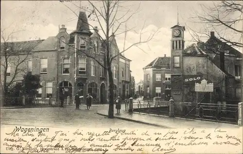 Ak Wageningen Gelderland Niederlande, Bergbrug