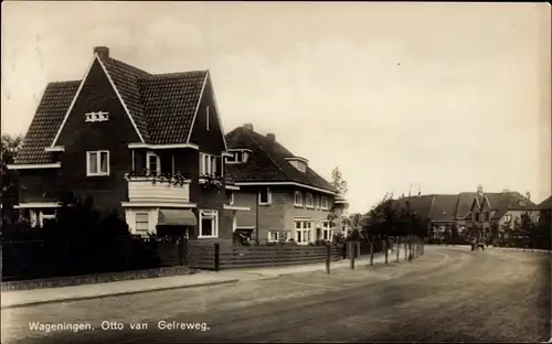 Ak Wageningen Gelderland Niederlande, Otto van Gelreweg