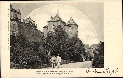 Ak Luxemburg, Tor der zweiten Ringmauer