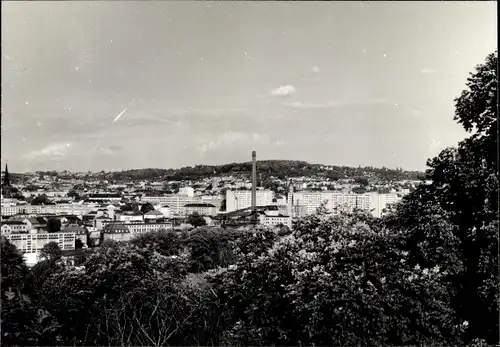 Foto Gera in Thüringen, Stadtpanorama, Neubausiedlung