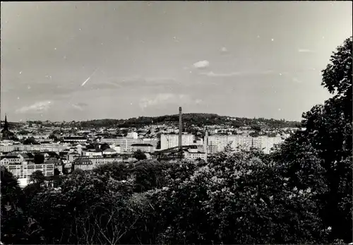 Foto Gera in Thüringen, Stadtpanorama, Neubausiedlung