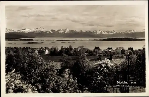 Ak Molde Norwegen, Gesamtansicht
