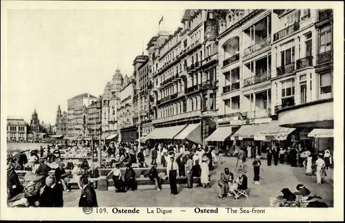 Ak Ostende Ostende Westflandern