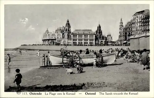 Ak Ostende Ostende Westflandern