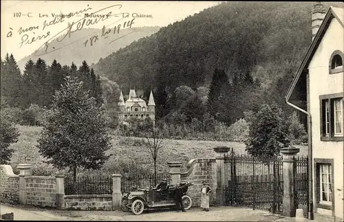 Ak Moussey Lorraine Vosges, Le Chateau