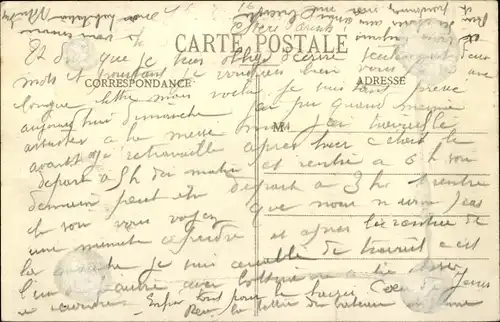 Ak Pouxeux-Vosges, Gesamtansicht