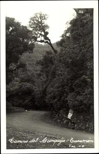 Ak Tucumán Argentinien, Camino del Aconquija