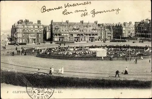 Ak Cliftonville Kent England, The Quai