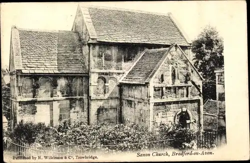 Ak Bradford on Avon Wiltshire South West, Saxon Church