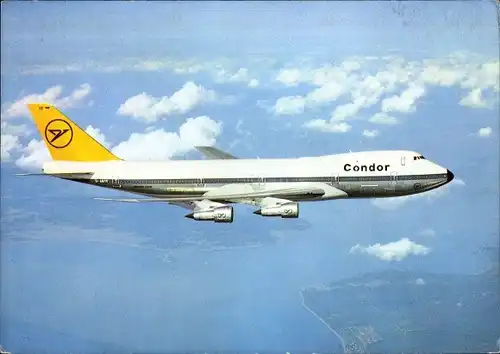 Ak Passagierflugzeug Condor, Boeing 747 Jumbo Jet