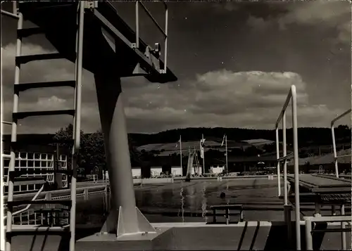 Foto Ak Reichelsheim im Odenwald, Freibad