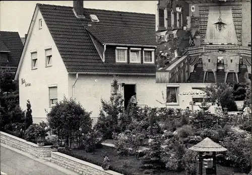 Ak Bad Gandersheim am Harz, Pension Haus Karlchen, Speiseraum