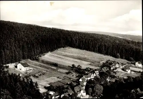 Ak Fohlenplacken Neuhaus im Solling Holzminden Niedersachsen, Ortsansicht