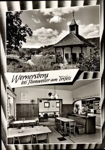 Ak Annweiler am Trifels Pfalz, Wernersberg, Kapelle, Gasthaus zur Linde