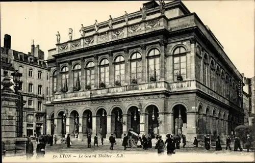 Ak Lyon Rhône, Das Grosse Theater