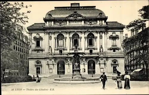 Ak Lyon Rhône, Theater des Celestins