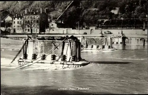 Ak Lyon Rhône, Pont d&#39;Ainay