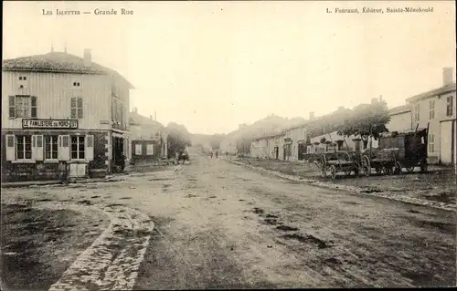Ak Les Islettes Meuse, Grande Rue