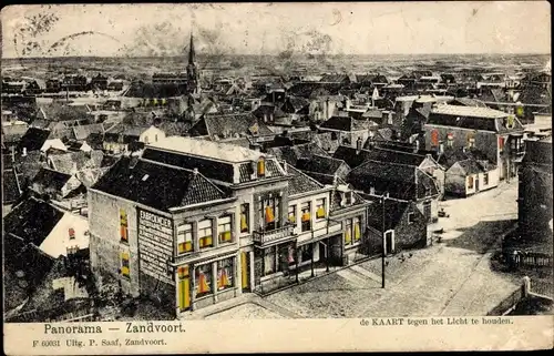 Halt gegen das Licht Ak Zandvoort Nordholland Niederlande, Panorama