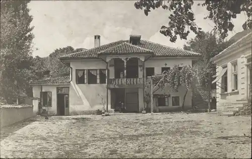 Ak Vranja Serbien, Villa, Hof