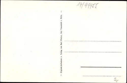 Ak Bad Tennstedt in Thüringen, Kriegerdenkmal