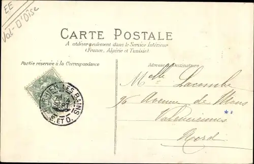 Ak Enghien les Bains Val d'Oise, Grande Rue