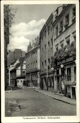 Ak Berlin Mitte, Altstadt, Bullenwinkel, Zur letzten Instanz, Waisenstraße 15