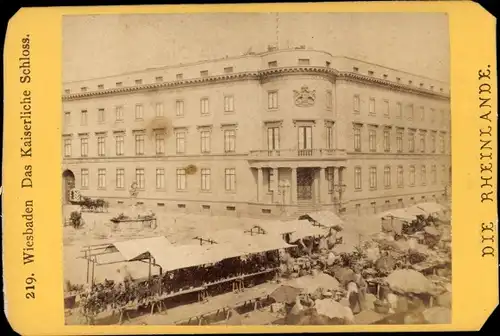 Foto Wiesbaden in Hessen, Das Kaiserliche Schloss, Die Rheinlande 219