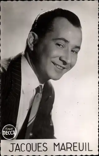 Ak Schauspieler Jacques Mareuil