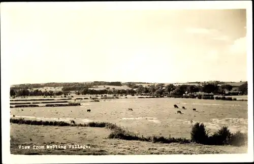 Ak Lancashire England, View from Melling Village