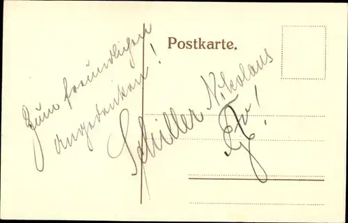 Studentika Ak Verbindungswappen 1913