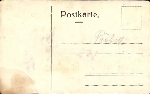 Studentika Ak Offizielle Kneipkarte, Absolvia 1920, Lehrer Aust