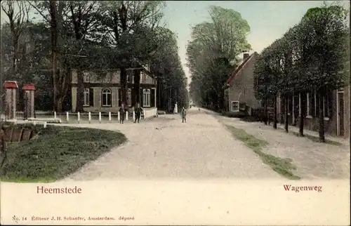 Ak Heemstede Nordholland Niederlande, Wagenweg