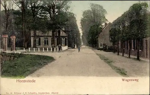 Ak Heemstede Nordholland Niederlande, Wagenweg