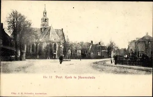 Ak Heemstede Nordholland Niederlande, Prot. Kerk