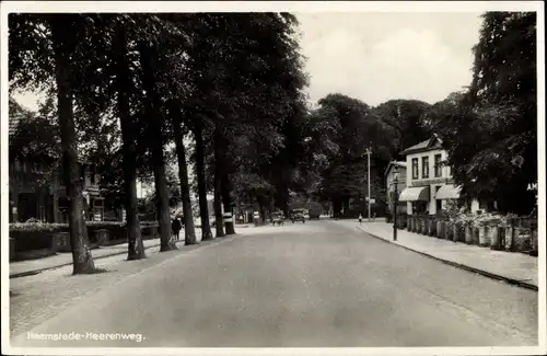 Ak Heemstede Nordholland Niederlande, Heerenweg