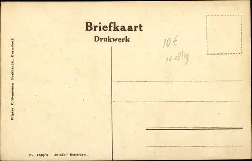 Ak Heemskerk Nordholland, Raadhuis