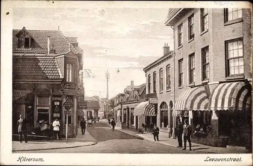 Ak Hilversum Nordholland Niederlande, Leeuwenstraat